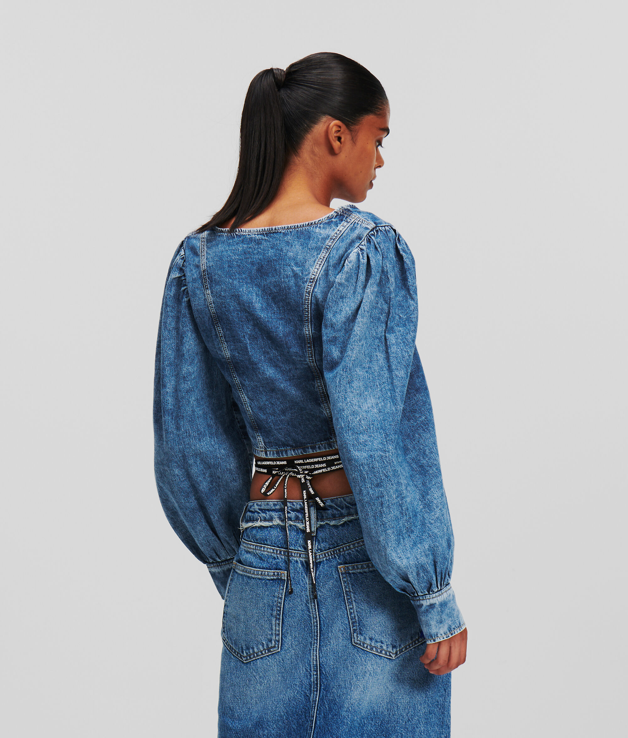 (image for) Exquisite Workmanship KLJ TIED DENIM SHIRT